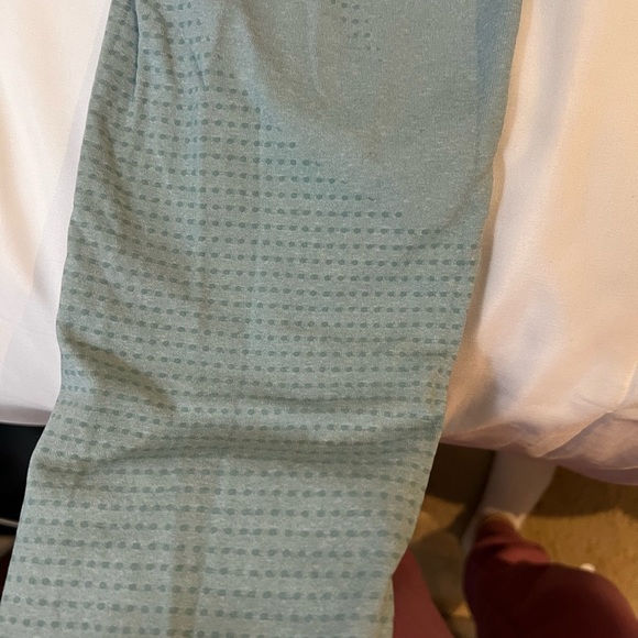 GymShark Vital Seamless Light Blue Leggings Size Medium - Picture 5 of 11